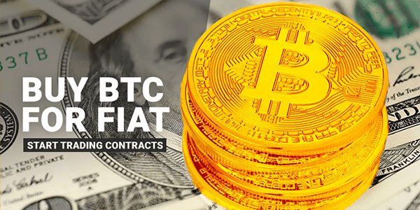 Buy BTC for fiat and start trading contracts